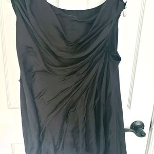 ALLSAINTS ASYMMETRICAL, ROUCHED TOP / DRESS
